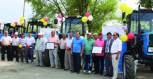Четыре сельских муниципалитета Джалал-Абадской области получили от Посольства Швейцарии сертификаты на приобретение тракторов
